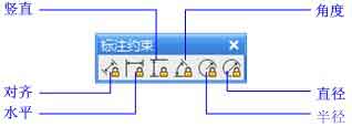 中望CAD2011标注约束