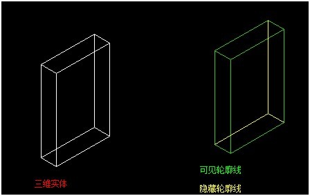 中望CAD2011三维轮廓线功能