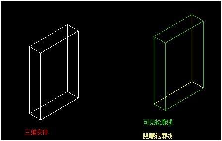 中望CAD2011三维轮廓线功能